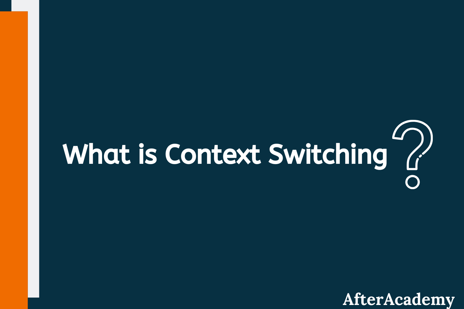 What is Context Switching in Operating System?