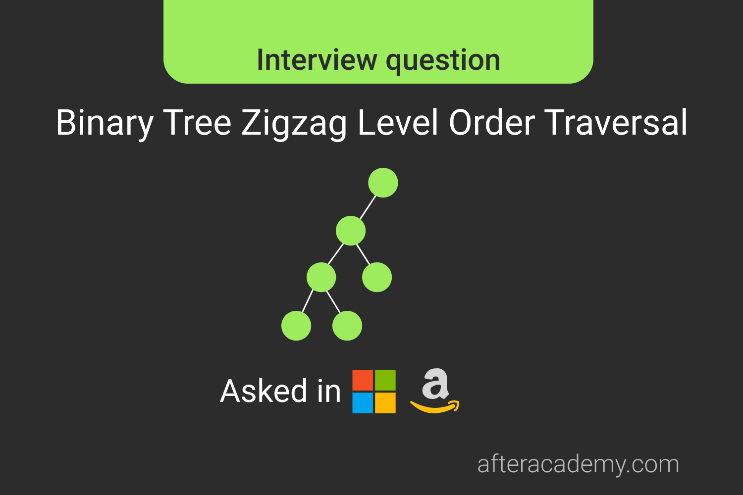 Binary Tree Zig Zag Level Order Traversal