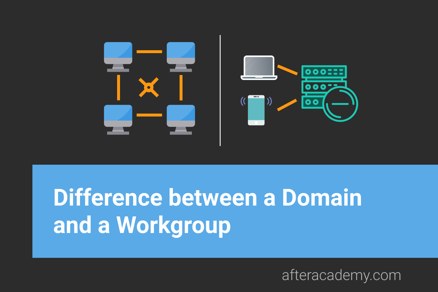 Difference between a Domain and a Workgroup