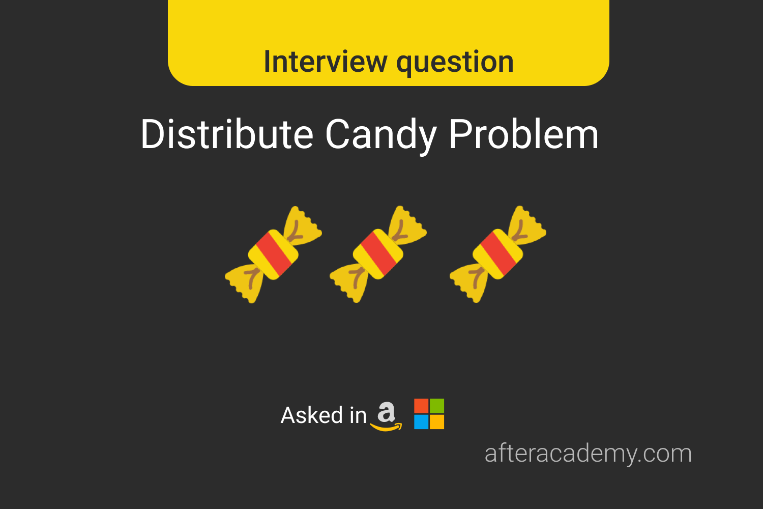 Distribute Candy Problem