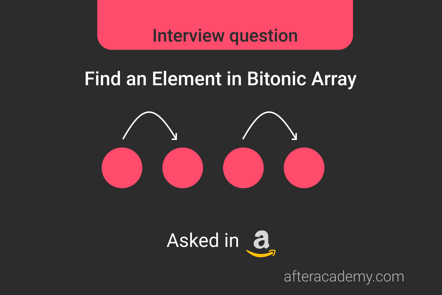 Find an Element In a Bitonic Array