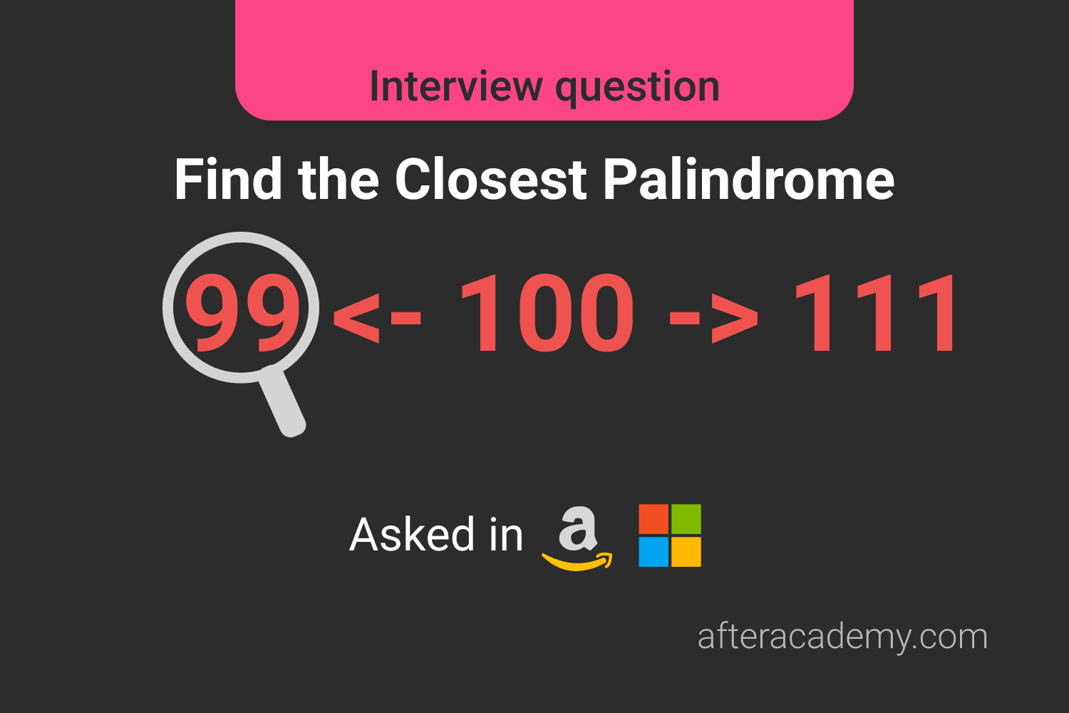 Find the Closest Palindrome