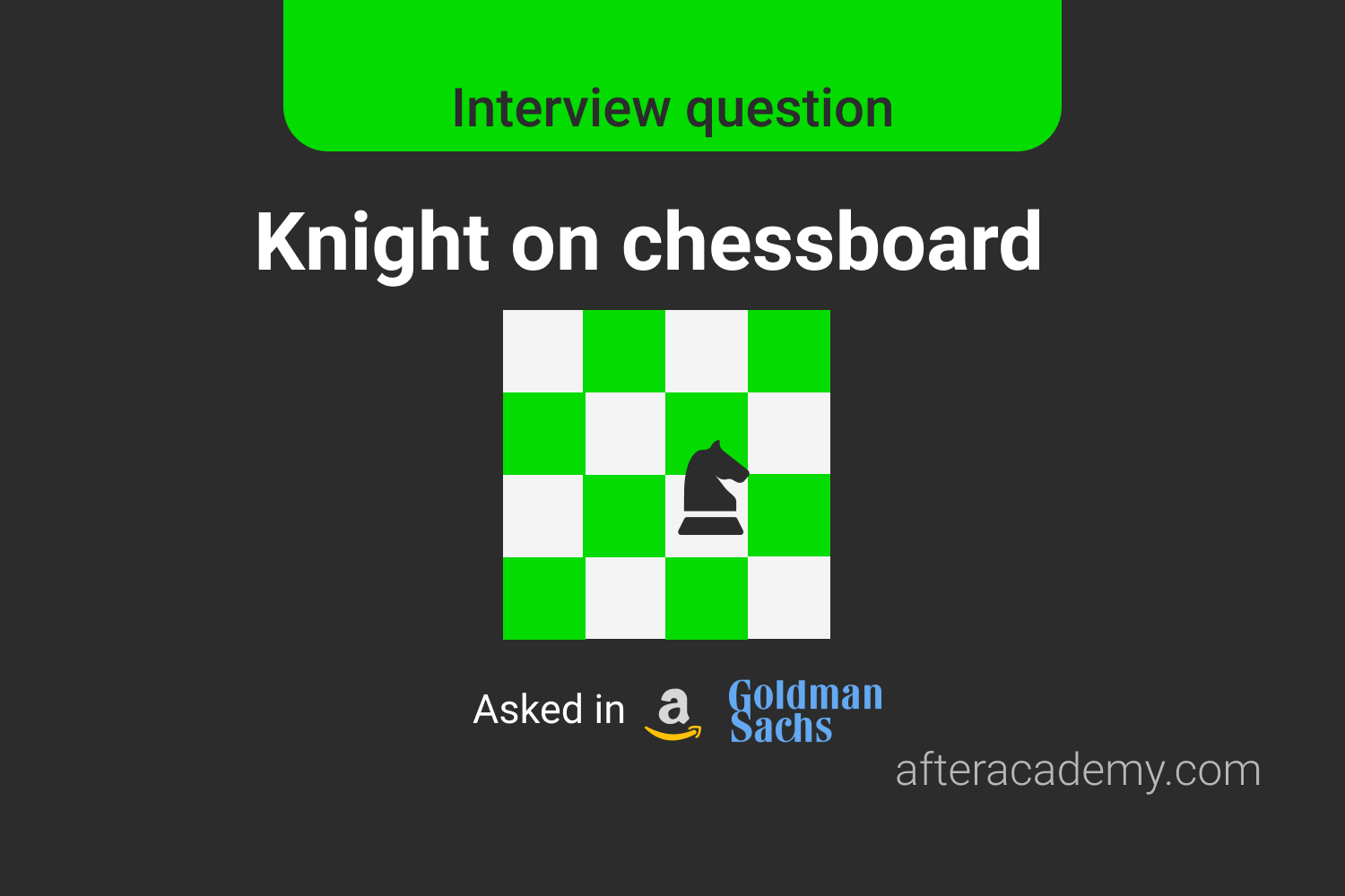 Knight on chessboard