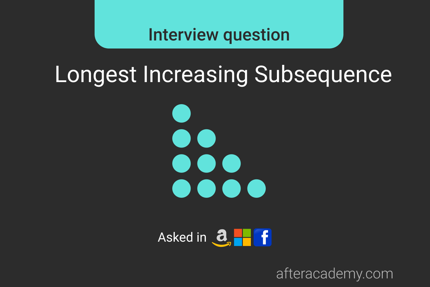 Longest Increasing Subsequence - Interview Problem