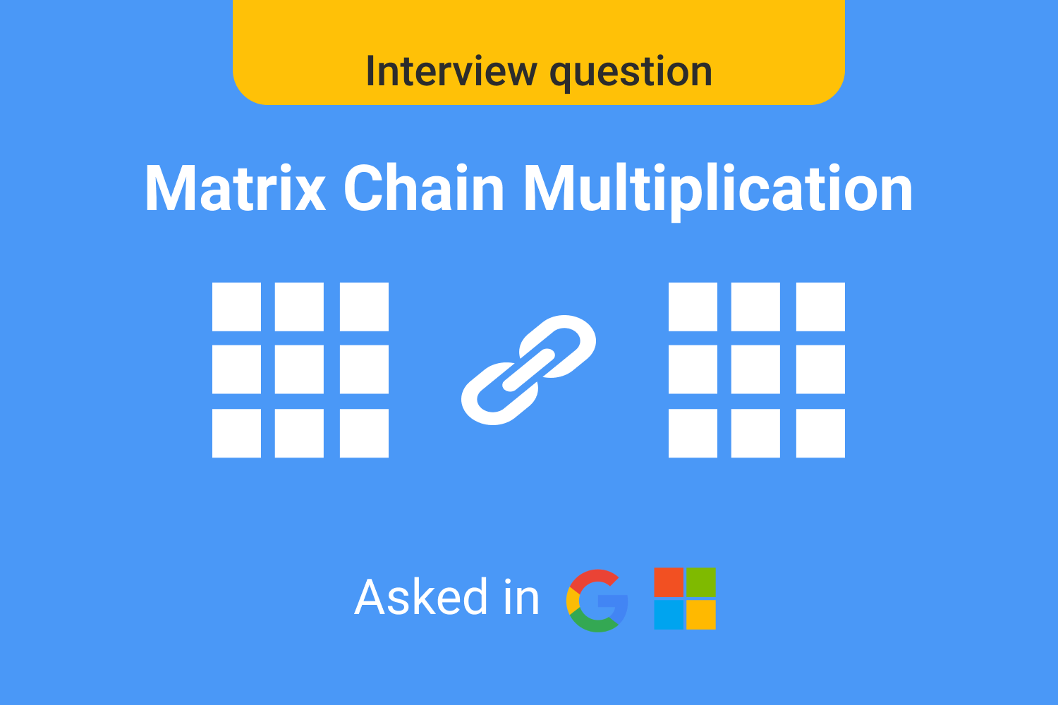 Matrix Chain Multiplication With Example