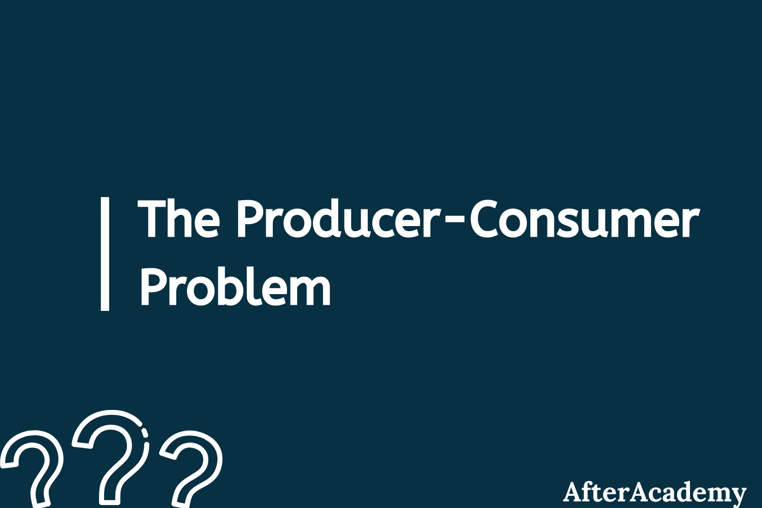 The Producer-Consumer problem in Operating System