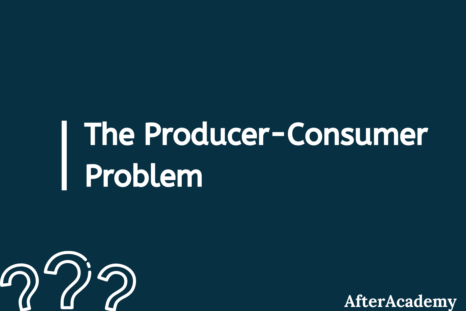 the producer consumer problem can be solved by