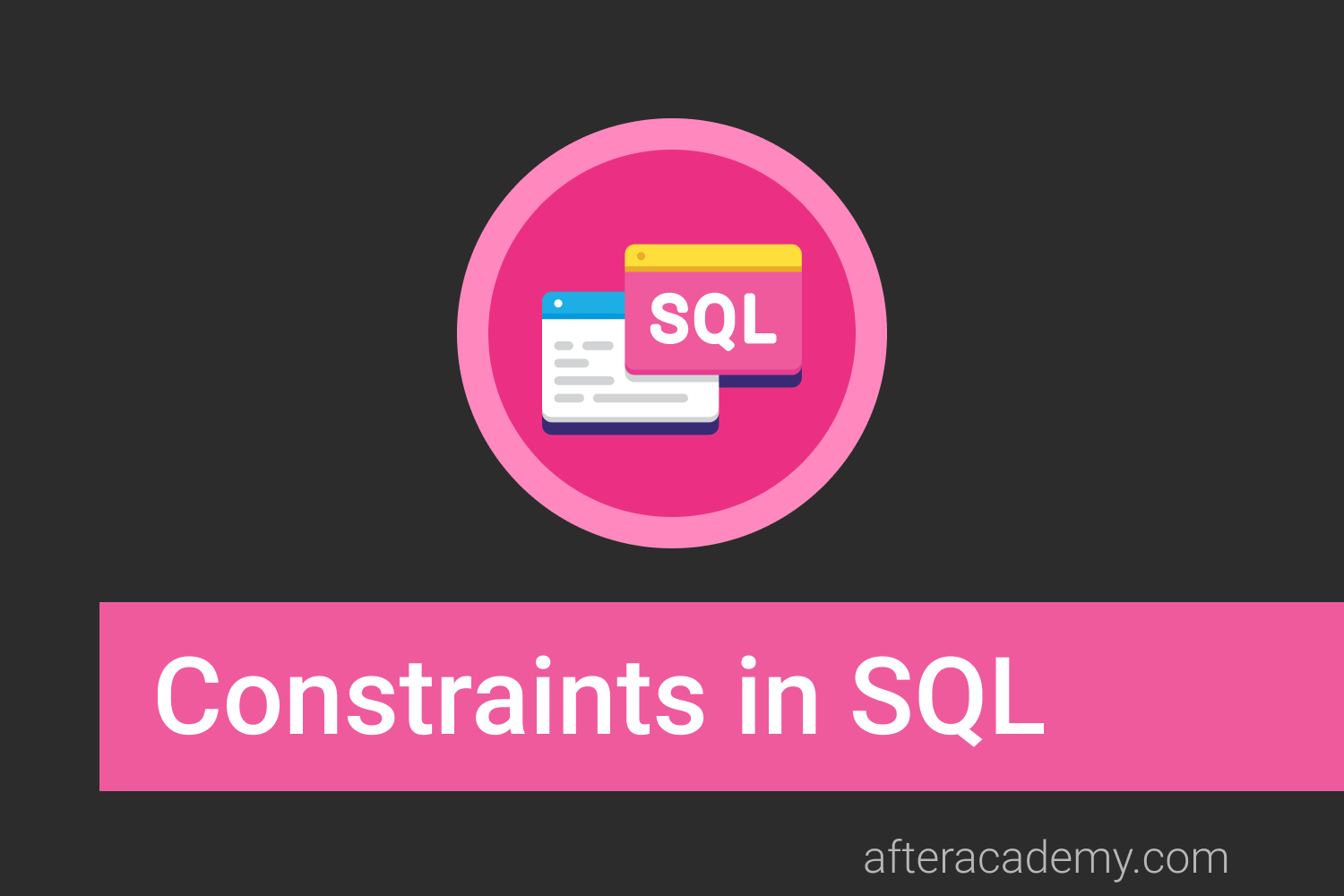 what-are-the-various-types-of-constraints-in-sql