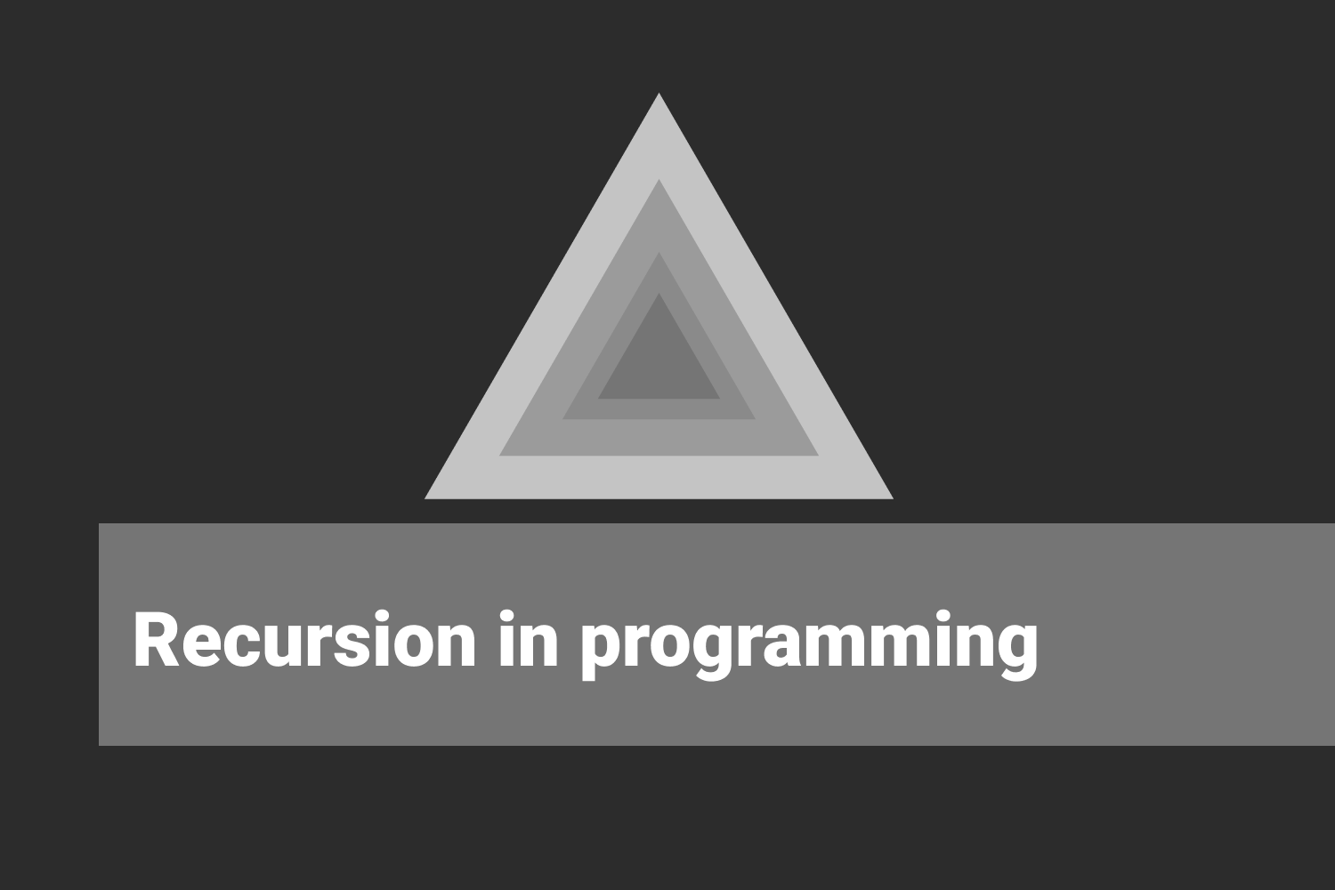 What Is Recursion And Its Types In C