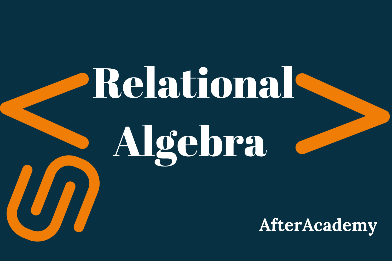 What is relational algebra?
