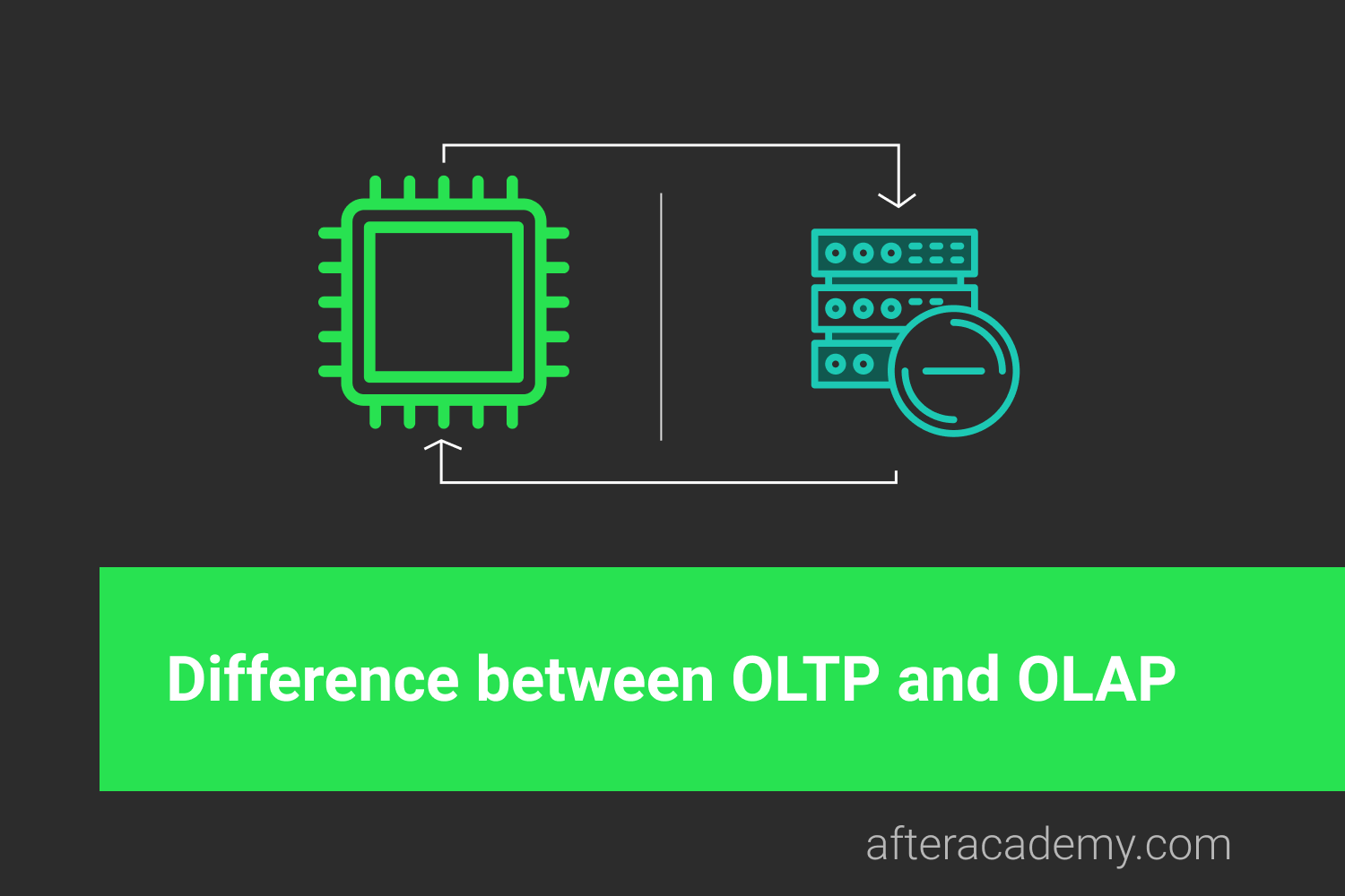 What is the difference between OLTP and OLAP?